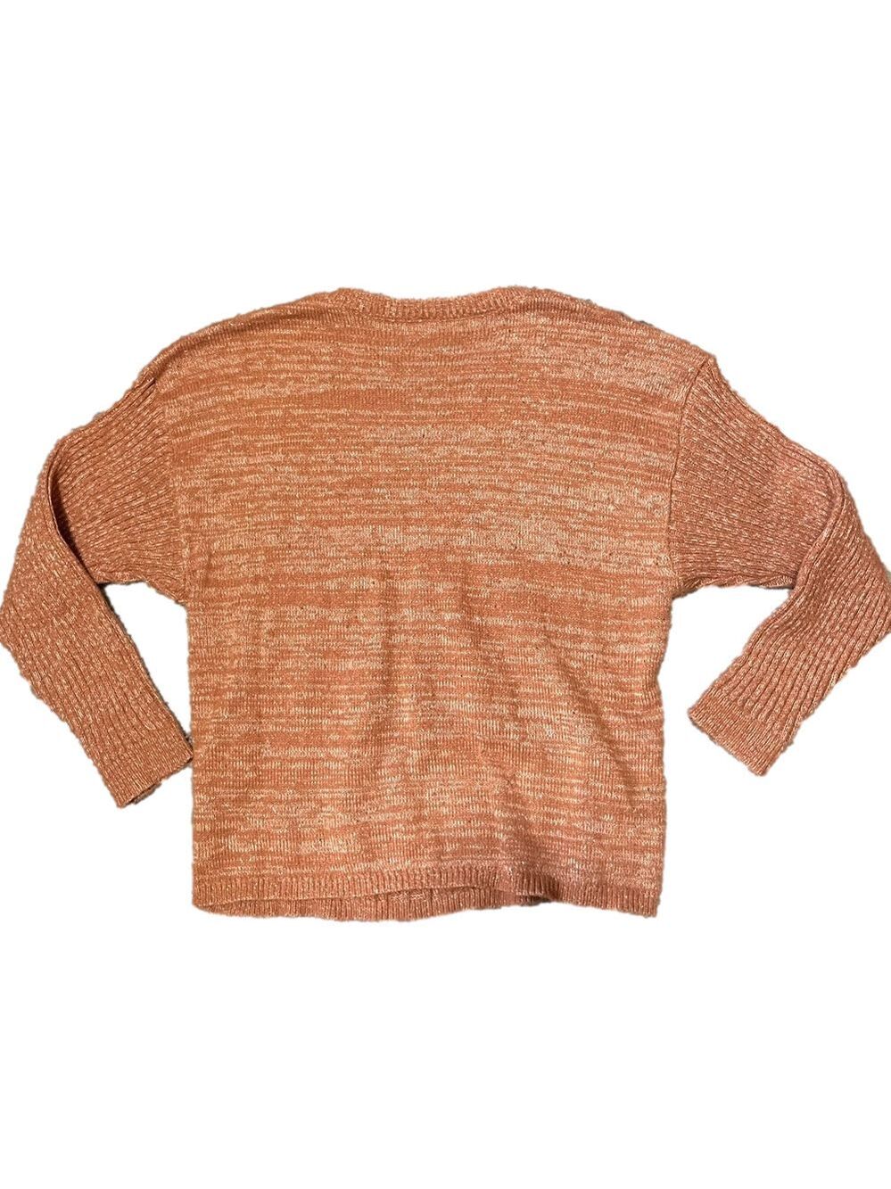 Sew In Love Chunky Crew Neck Sweater Womens Small Textured Fisherman Cable Knit - Picture 6 of 10